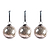 Laverton Baubles Set of 3 Silver