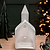 Airdrie Church Tealight Holder White