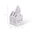 Airdrie Church Tealight Holder White