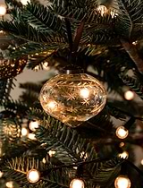 Snowshill Teardrop Baubles Set of 3 Clear