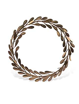 Cromwell Mistletoe Christmas Wreath Brass
