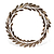 Cromwell Mistletoe Christmas Wreath Brass