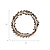 Cromwell Mistletoe Christmas Wreath Brass