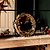 Cromwell Mistletoe Christmas Wreath Brass