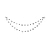 Southwold Heart and Pom Pom Garland Grey