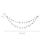 Southwold Heart and Pom Pom Garland Grey