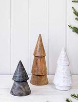 Buckland Christmas Trees Set of 3