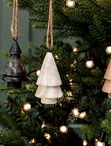 Buckland Hanging Christmas Trees Set of 3