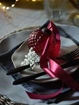 Elkstone Christmas Baubles Set of 3 Berry