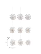 Maddox Cutout Stars Set of 9 Warm White