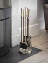 Ebrington Fireside Tool Set Antique Brass Finish