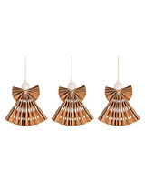 Maddox Angel Set of 3 Cinnamon