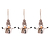 Southwold Christmas Snowmen Set of 3