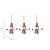 Southwold Christmas Snowmen Set of 3