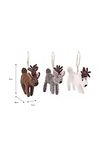 Southwold Reindeer Decorations Set of 3