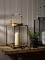 Wittersham Lantern Small Antique Brass