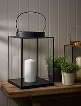 Wittersham Lantern Large Black
