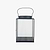 Wittersham Lantern Small Black
