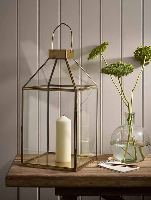 Ascott Lantern Brass