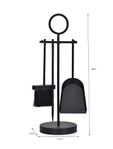 Paxford Fireside Tool Set Black