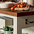 Walcote Kitchen Island Clay Wood