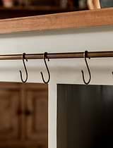 Walcote Kitchen Island Clay Wood