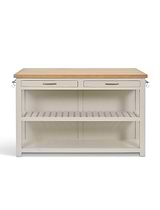 Walcote Kitchen Island Clay Wood