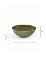 Alvescot Serving Bowl Moss Green