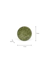 Alvescot Coasters Set of 4 Moss Green