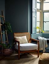 Lambourne Rattan Armchair Cream