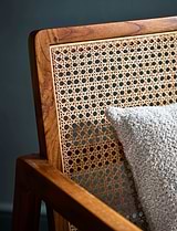 Lambourne Rattan Armchair Cream