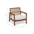 Lambourne Rattan Armchair Cream