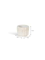 Cetara Pot 15cm White