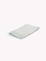 Oaksey Checked Napkins Set of 4 Sky Blue