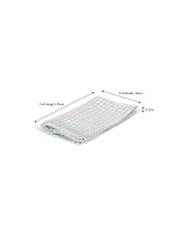 Oaksey Checked Napkins Set of 4 Sky Blue