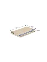 Hanstone Stripe Edge Napkins Set of 4 Ink