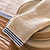 Hanstone Stripe Edge Napkins Set of 4 Ink
