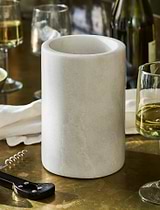 Brompton Marble Wine Cooler White