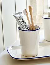 Shipston Toothbrush Holder Ink