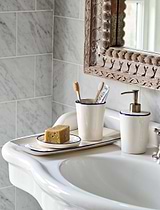 Shipston Toothbrush Holder Ink