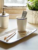 Shipston Toothbrush Holder Ink