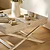 Wittering Rattan Coffee Tray Table with Stand Square