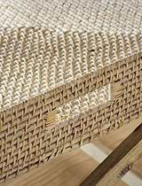 Wittering Rattan Coffee Tray Table with Stand Square