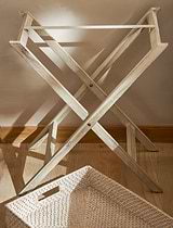 Wittering Rattan Tray Table with Stand Rectangle