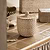 Wittering Rattan Storage Pot 15cm White