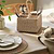 Wittering Rattan Cutlery Caddy White