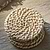 Wittering Rattan Coasters Set of 4 White