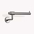 Novello Toilet Roll Holder Brushed Nickel