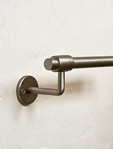 Novello Toilet Roll Holder Brushed Nickel