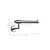 Novello Toilet Roll Holder Brushed Nickel